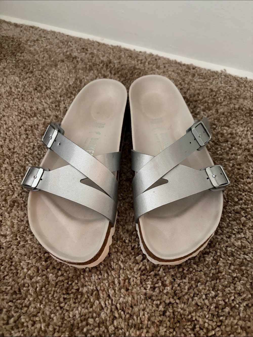 Birkenstock Silver Yao Sandals